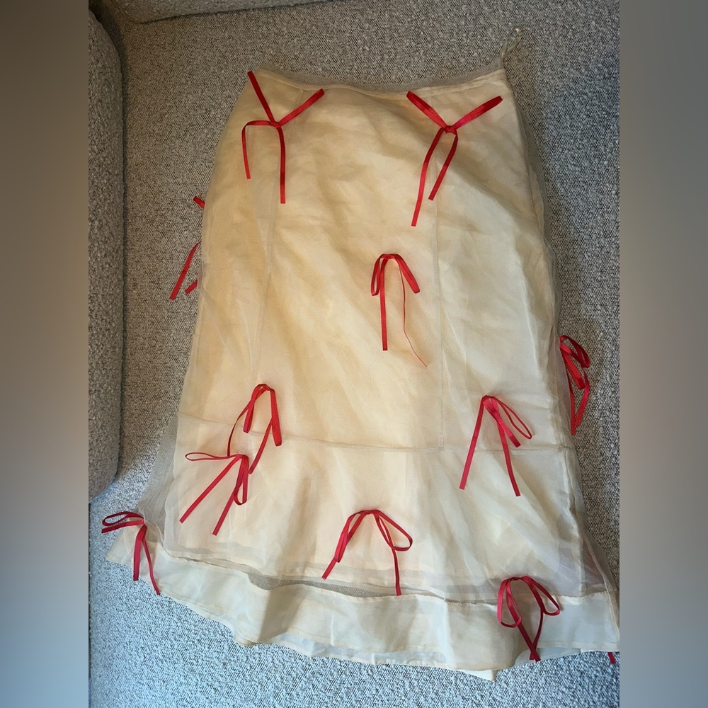 Maeve Skirt with ribbons
